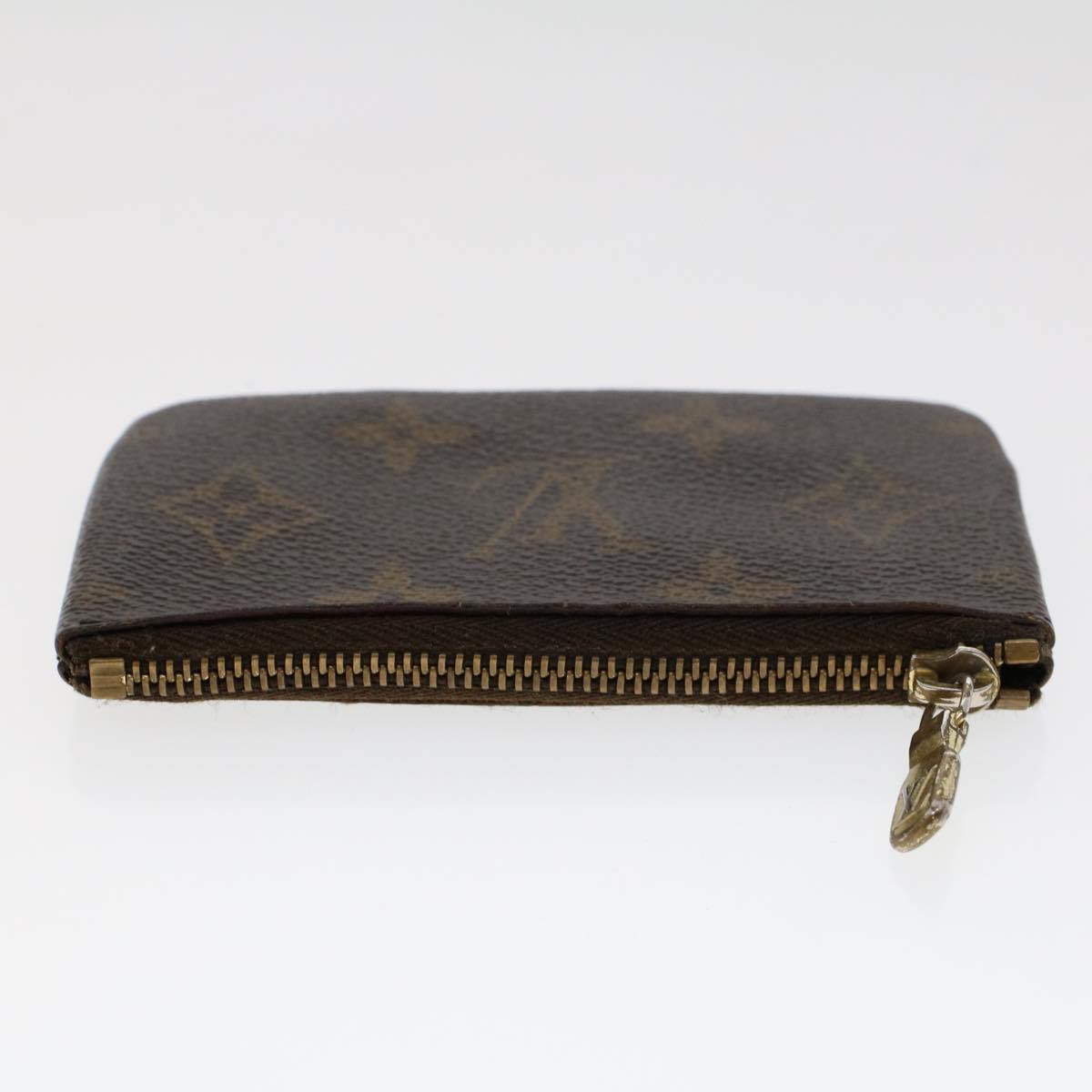 LOUIS VUITTON Monogram Pochette Cles Coin Purse M62650 LV Auth 46327