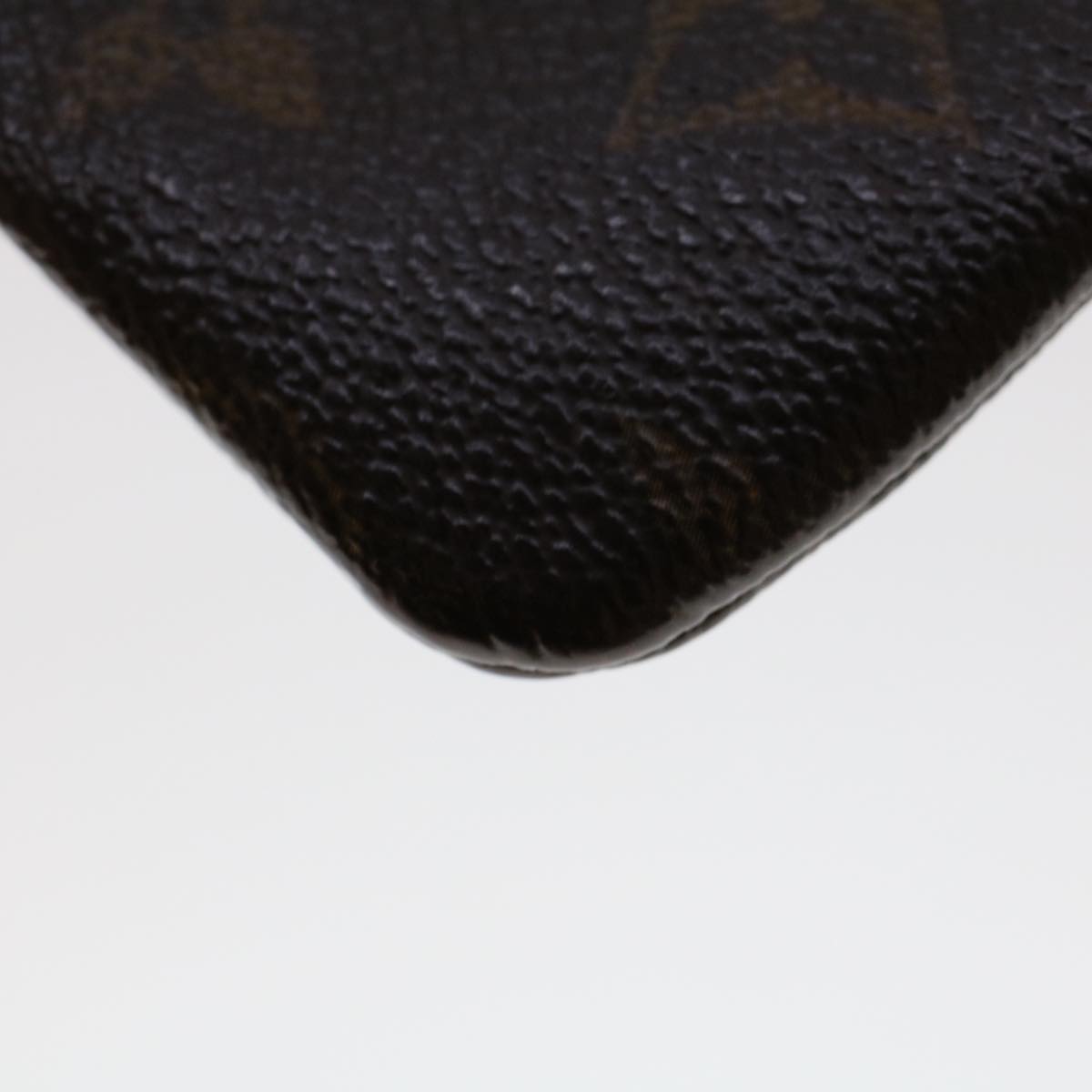 LOUIS VUITTON Monogram Pochette Cles Coin Purse M62650 LV Auth 46327