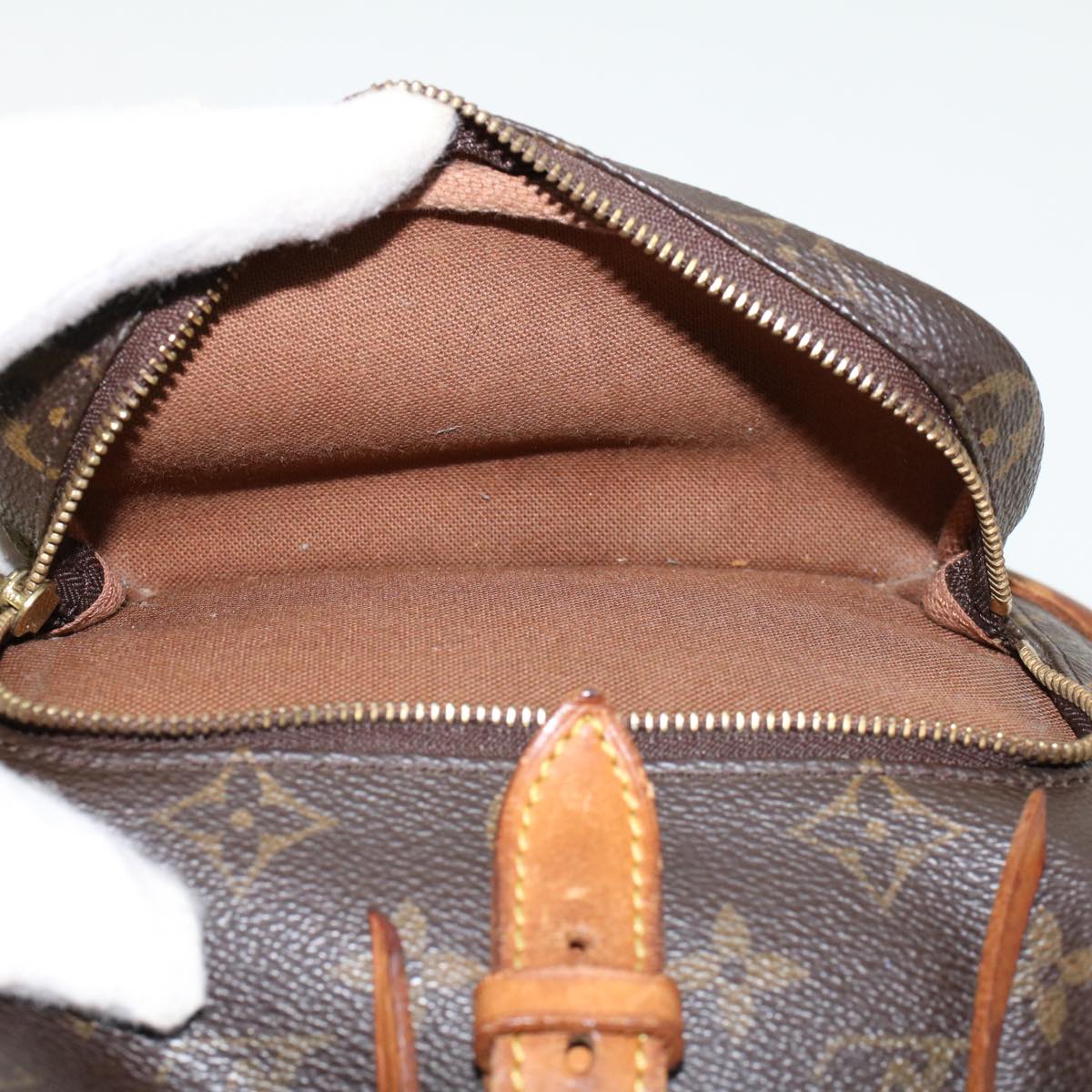 LOUIS VUITTON Monogram Montsouris MM Backpack M51136 LV Auth 46363