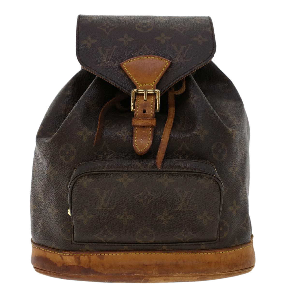 LOUIS VUITTON Monogram Montsouris MM Backpack M51136 LV Auth 46363