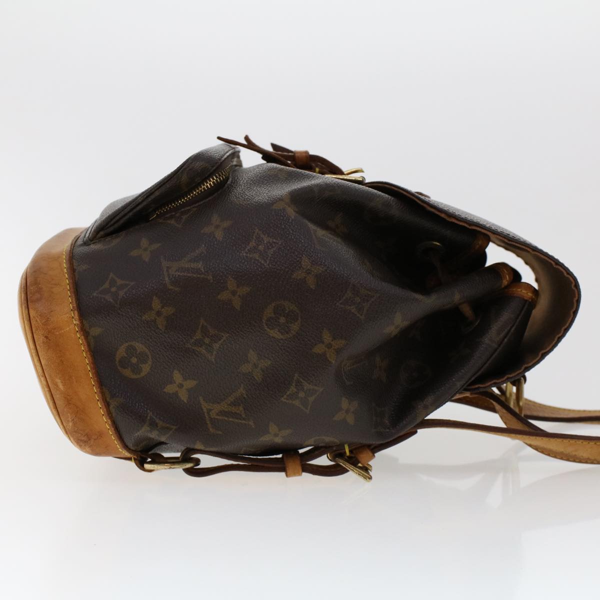 LOUIS VUITTON Monogram Montsouris MM Backpack M51136 LV Auth 46363