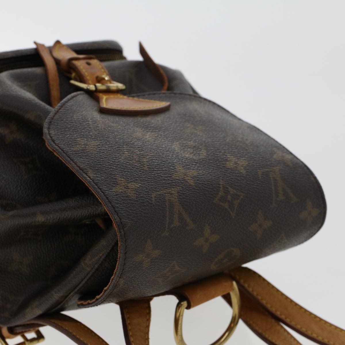 LOUIS VUITTON Monogram Montsouris MM Backpack M51136 LV Auth 46363