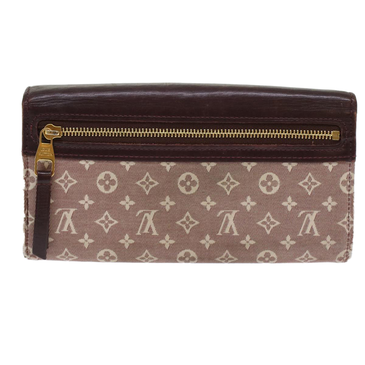 LOUIS VUITTON Monogram Ideal Portefeuille Sarah Long Wallet M63008 LV Auth 46392