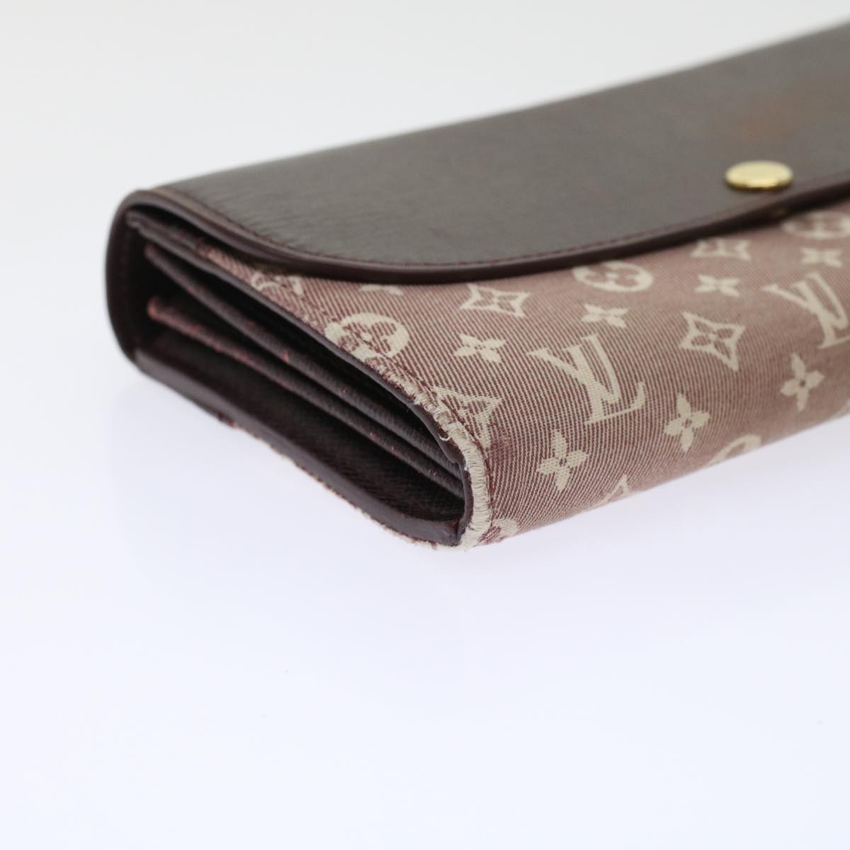 LOUIS VUITTON Monogram Ideal Portefeuille Sarah Long Wallet M63008 LV Auth 46392