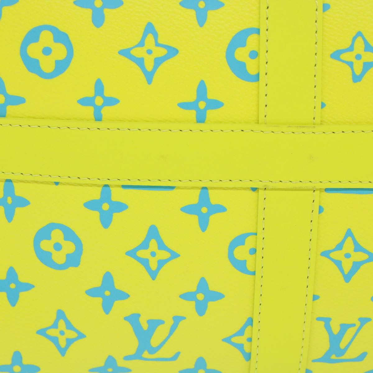 LOUIS VUITTON Monogram Neon Color Keepall Bandouliere 50 Bag M21869 Auth46404SM