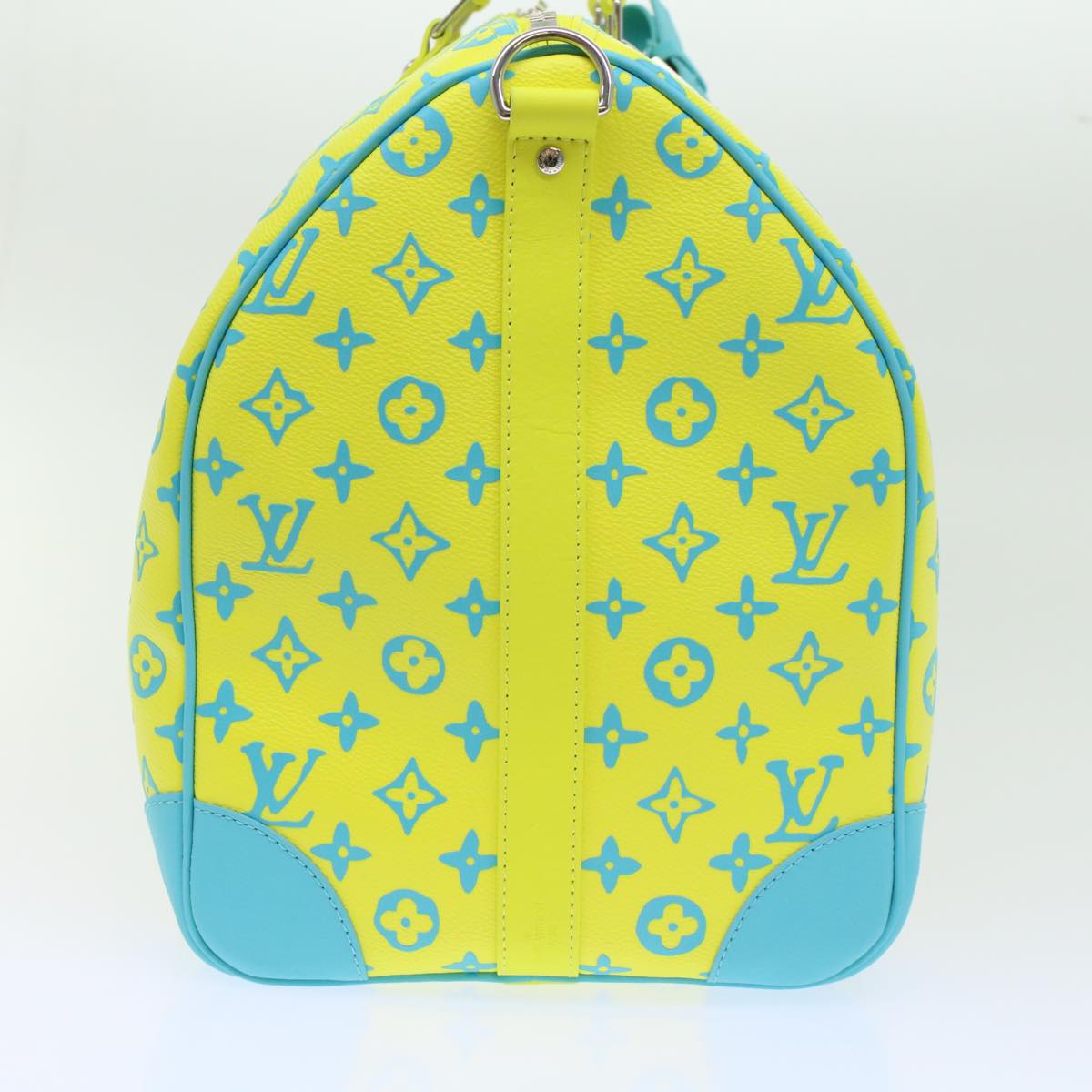 LOUIS VUITTON Monogram Neon Color Keepall Bandouliere 50 Bag M21869 Auth 46404A