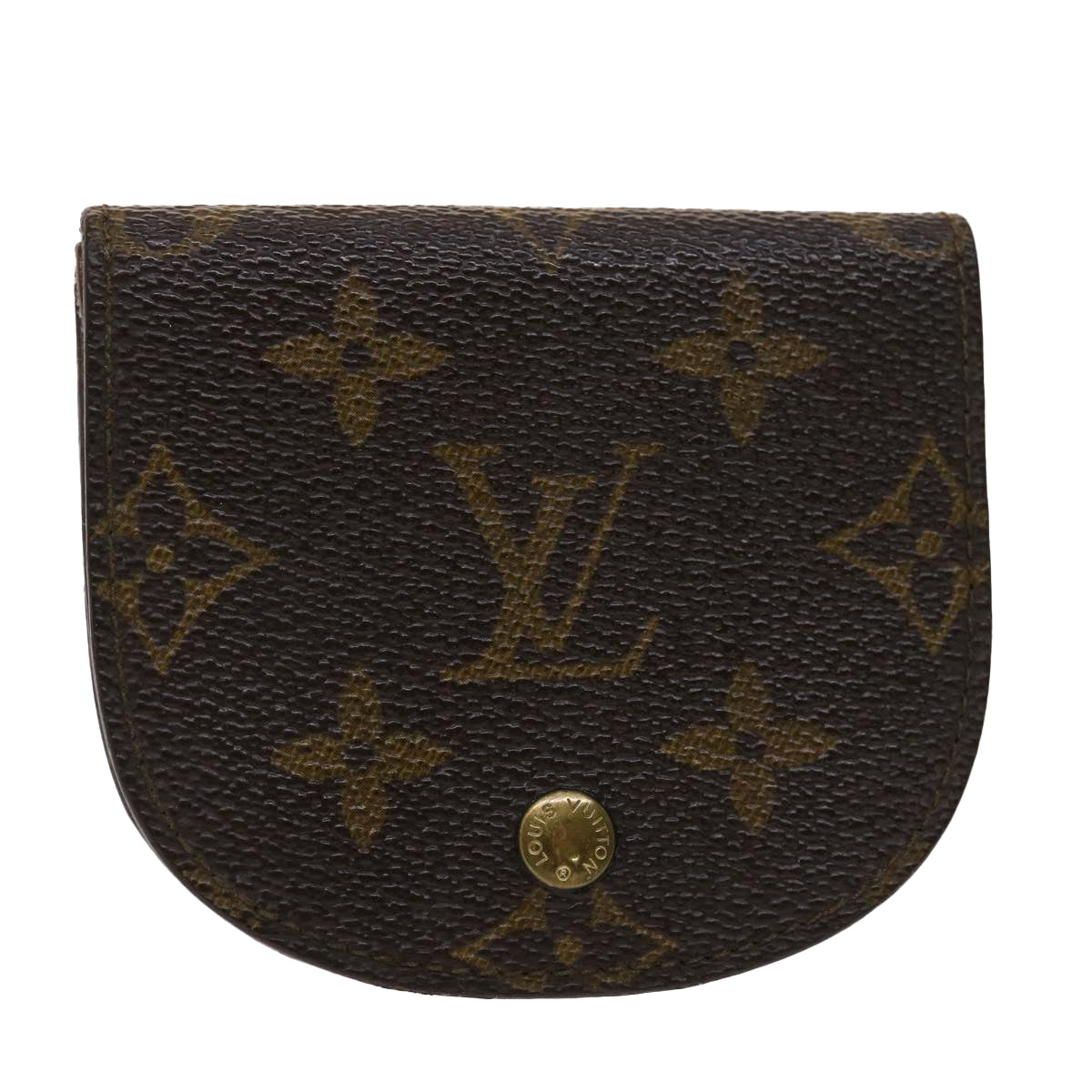 LOUIS VUITTON Monogram Porte Monnaie Guze Coin Purse M61970 LV Auth 46536