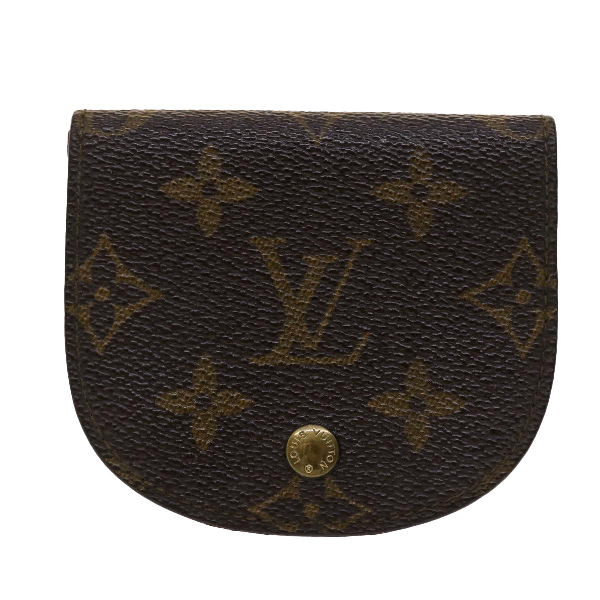 LOUIS VUITTON Monogram Porte Monnaie Guze Coin Purse M61970 LV Auth 46536