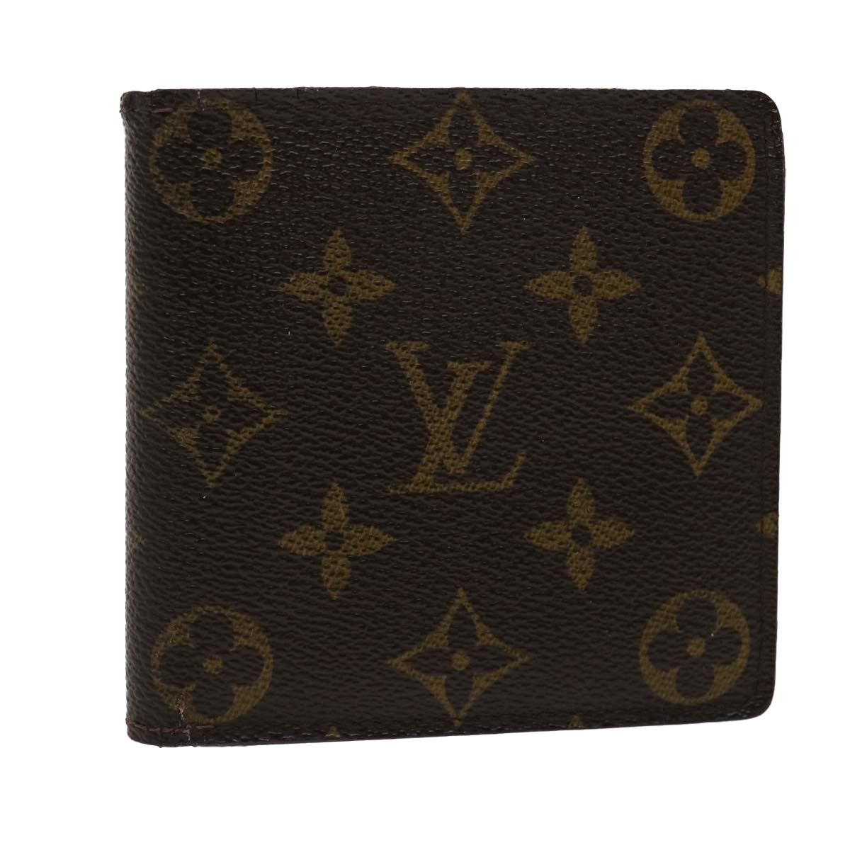 LOUIS VUITTON Monogram Portefeuille Marco Bifold Wallet M61675 LV Auth 46562