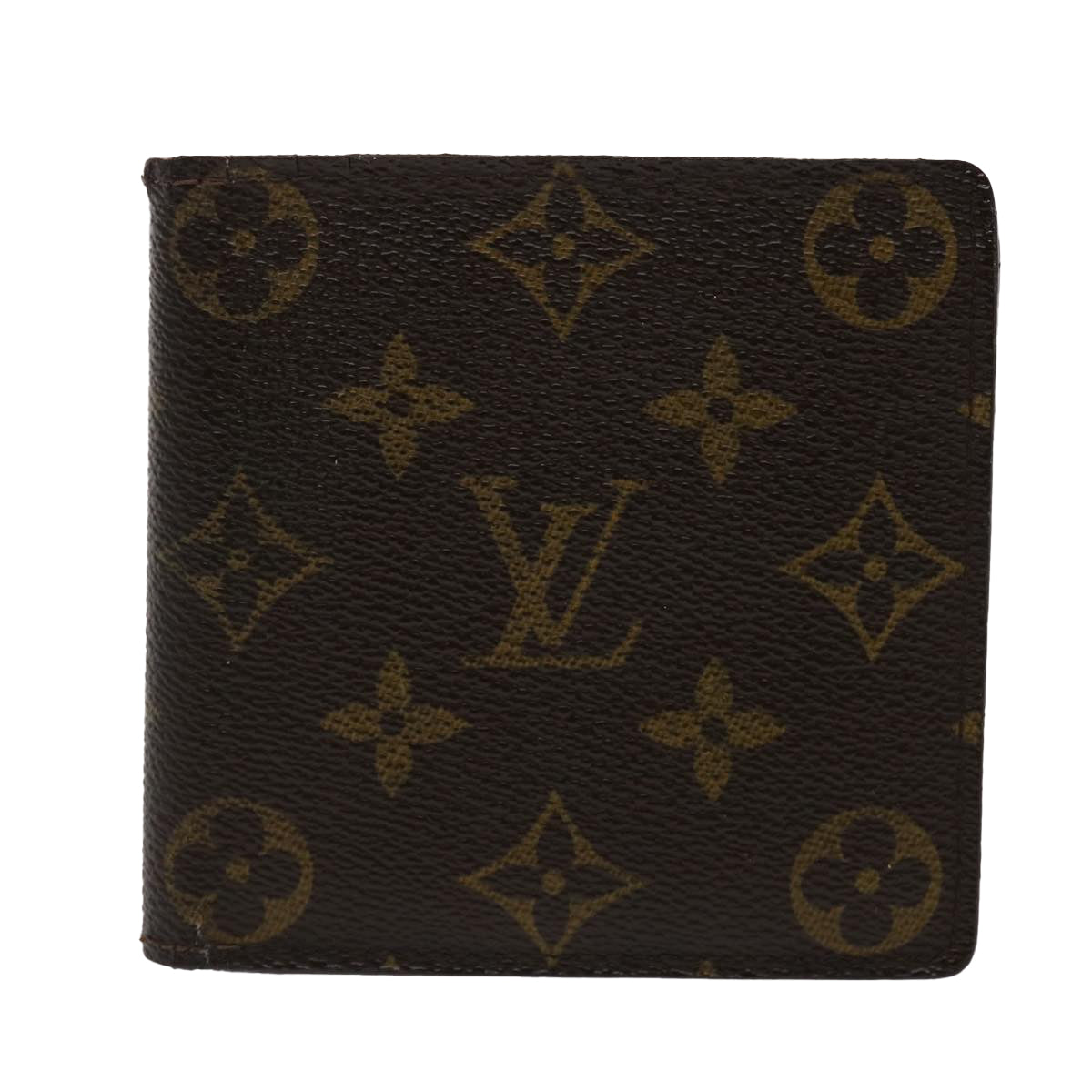 LOUIS VUITTON Monogram Portefeuille Marco Bifold Wallet M61675 LV Auth 46562