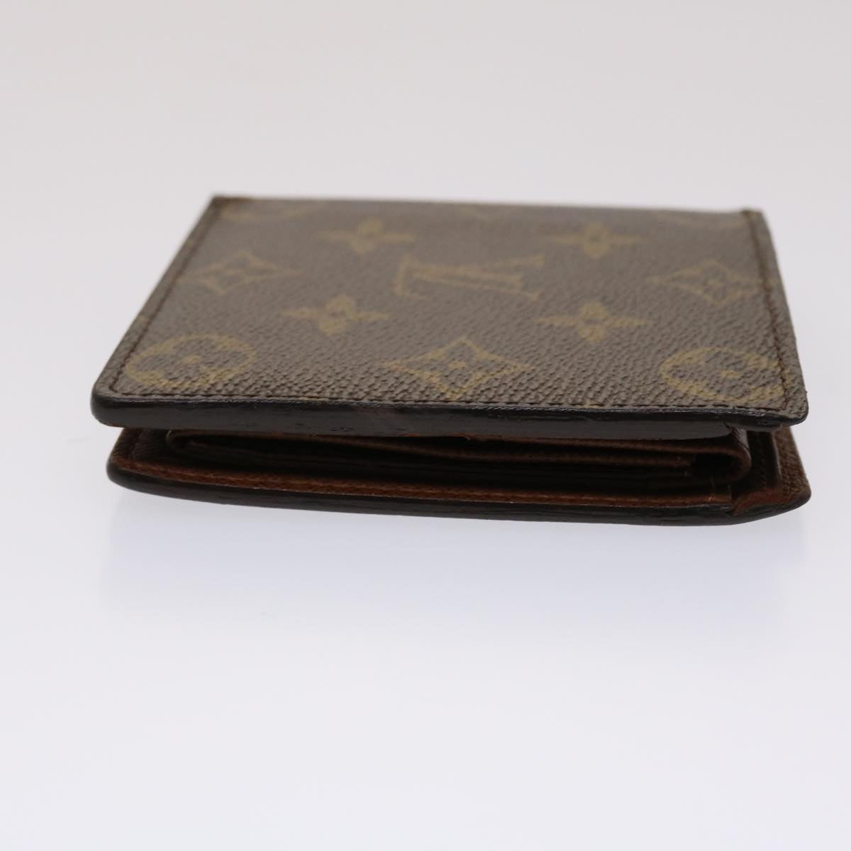 LOUIS VUITTON Monogram Portefeuille Marco Bifold Wallet M61675 LV Auth 46562