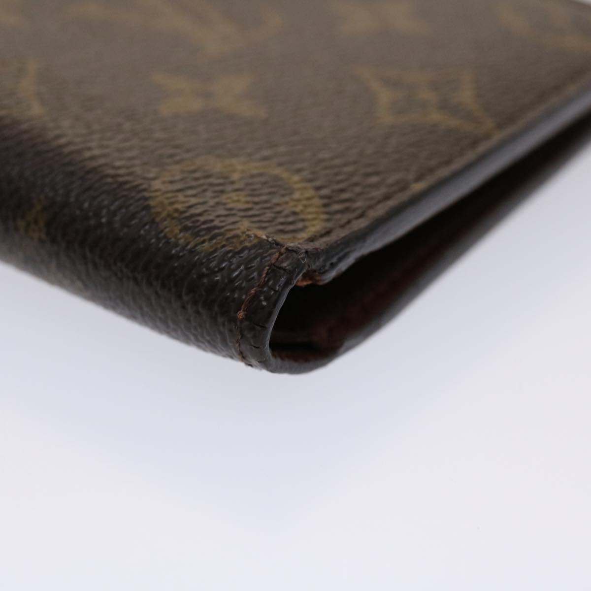 LOUIS VUITTON Monogram Portefeuille Marco Bifold Wallet M61675 LV Auth 46562