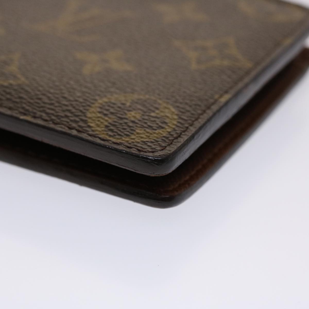 LOUIS VUITTON Monogram Portefeuille Marco Bifold Wallet M61675 LV Auth 46562