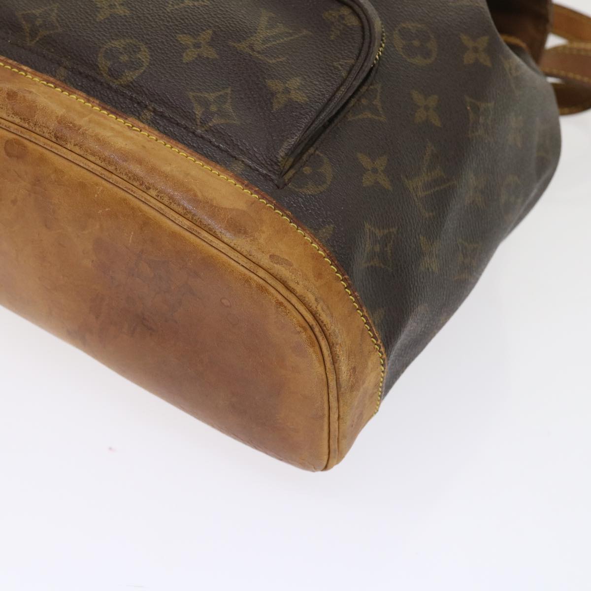 LOUIS VUITTON Monogram Montsouris MM Backpack M51136 LV Auth 46594