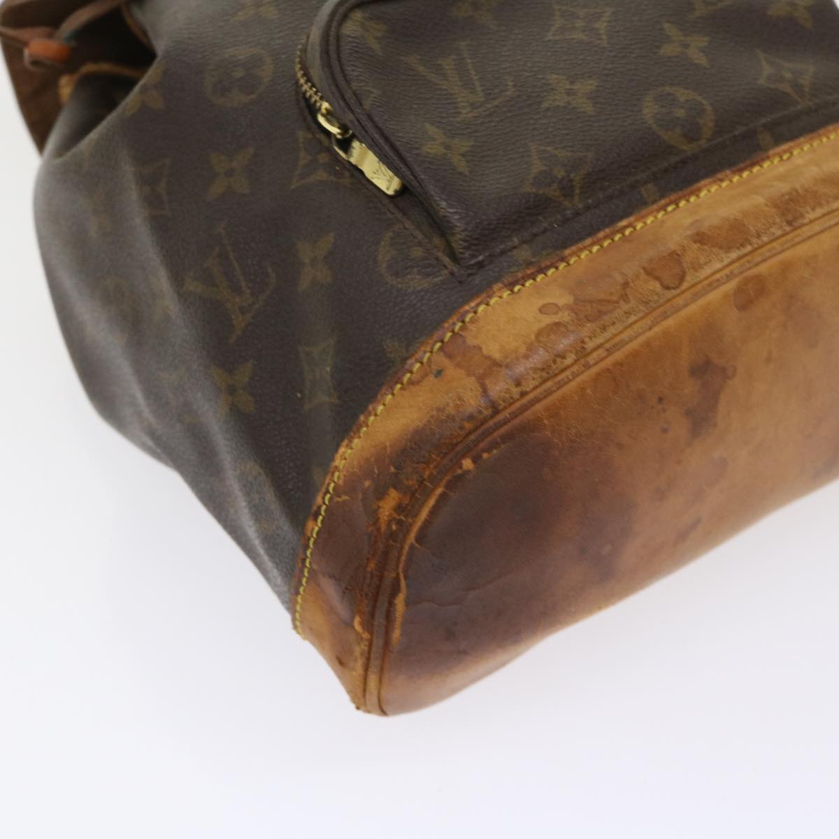 LOUIS VUITTON Monogram Montsouris MM Backpack M51136 LV Auth 46594