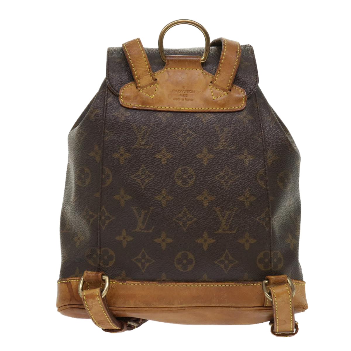 LOUIS VUITTON Monogram Montsouris MM Backpack M51136 LV Auth 46594