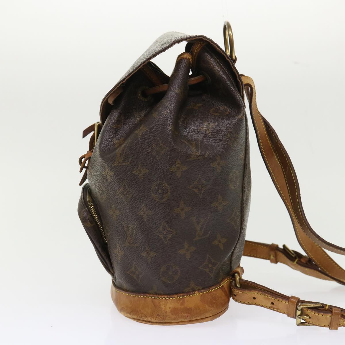 LOUIS VUITTON Monogram Montsouris MM Backpack M51136 LV Auth 46594