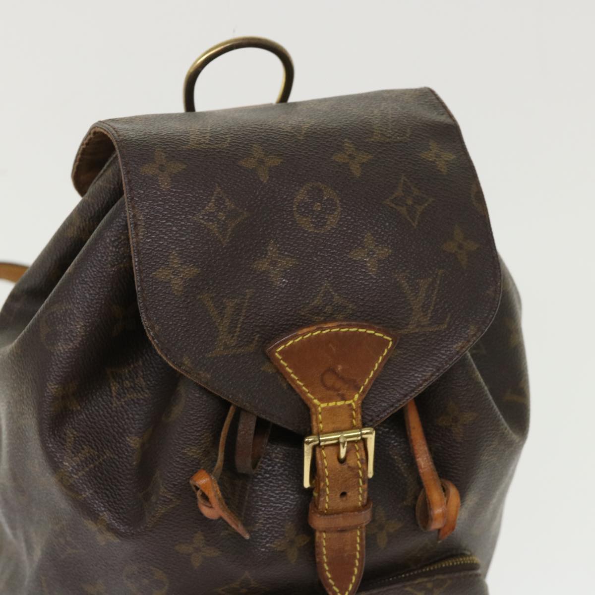 LOUIS VUITTON Monogram Montsouris MM Backpack M51136 LV Auth 46594