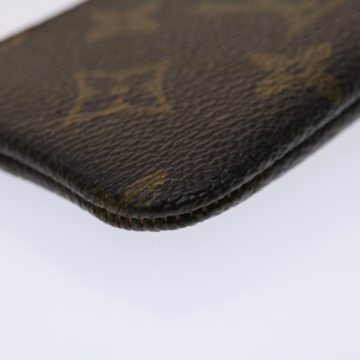 LOUIS VUITTON Monogram Pochette Cles Coin Purse M62650 LV Auth 46758