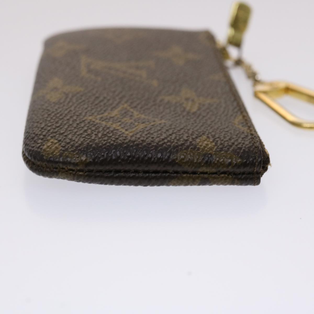 LOUIS VUITTON Monogram Pochette Cles Coin Purse M62650 LV Auth 46758