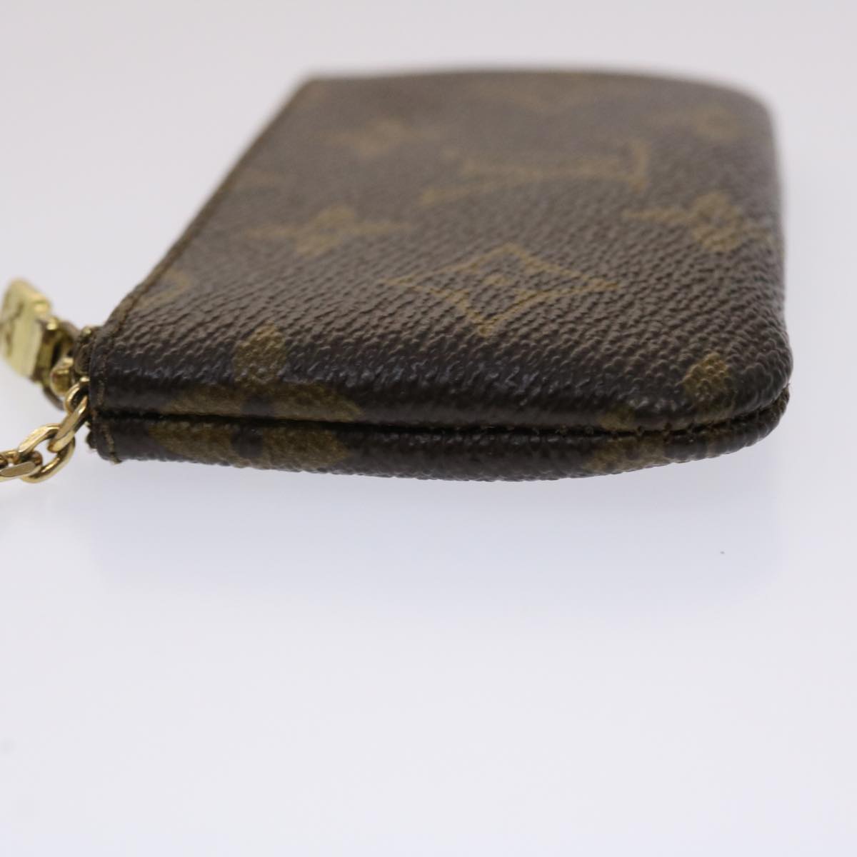 LOUIS VUITTON Monogram Pochette Cles Coin Purse M62650 LV Auth 46758