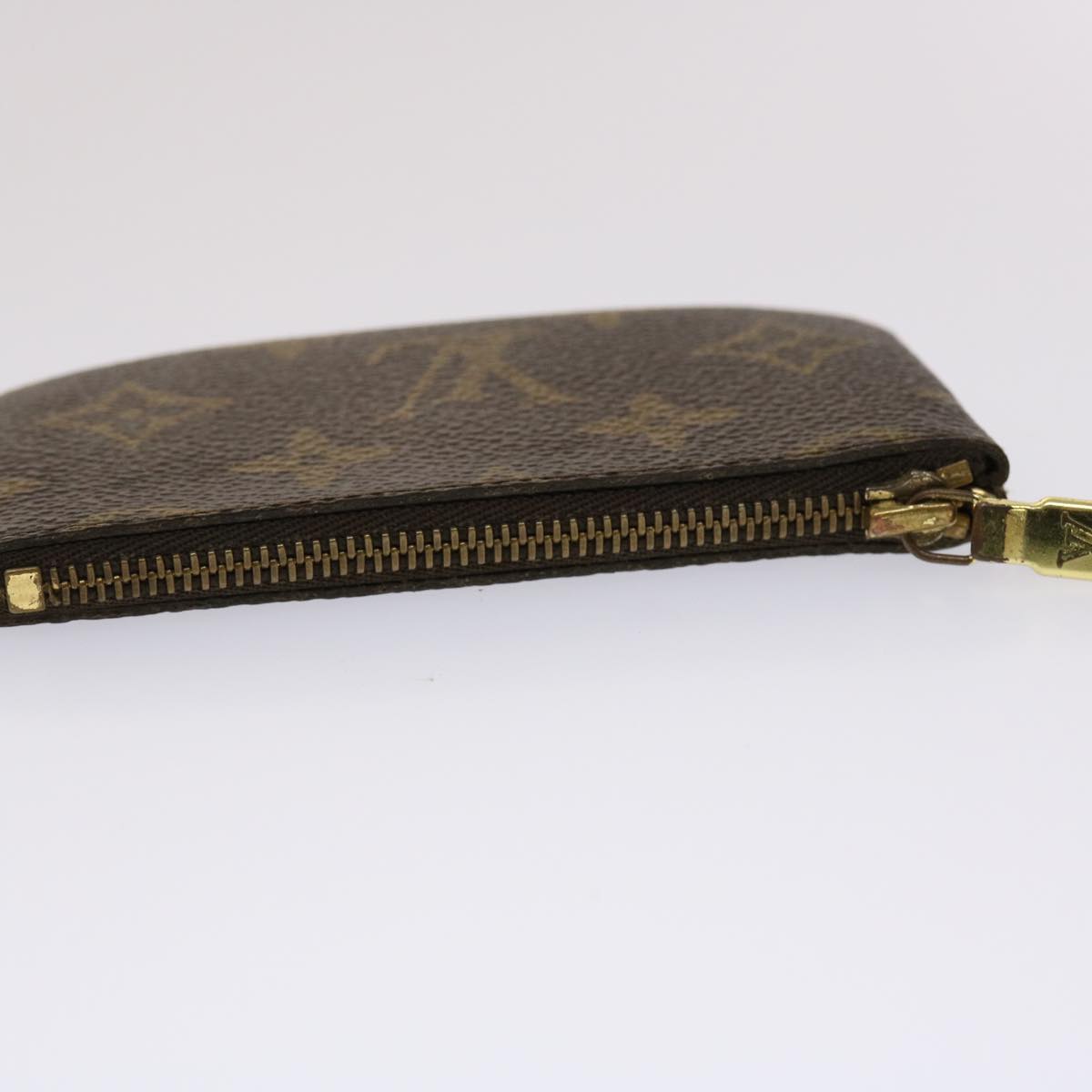 LOUIS VUITTON Monogram Pochette Cles Coin Purse M62650 LV Auth 46758