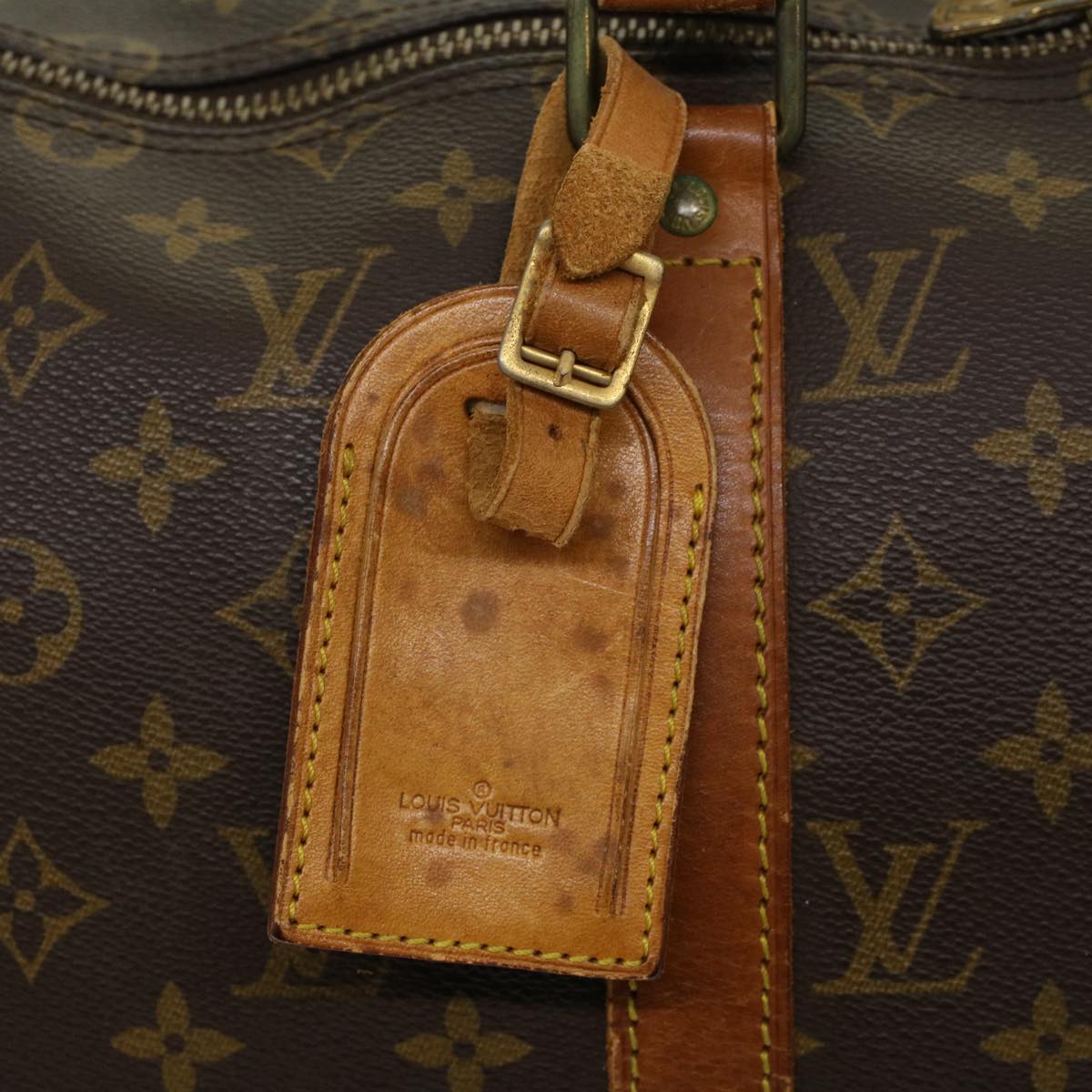 LOUIS VUITTON Monogram Keepall 50 Boston Bag M41426 LV Auth 46810