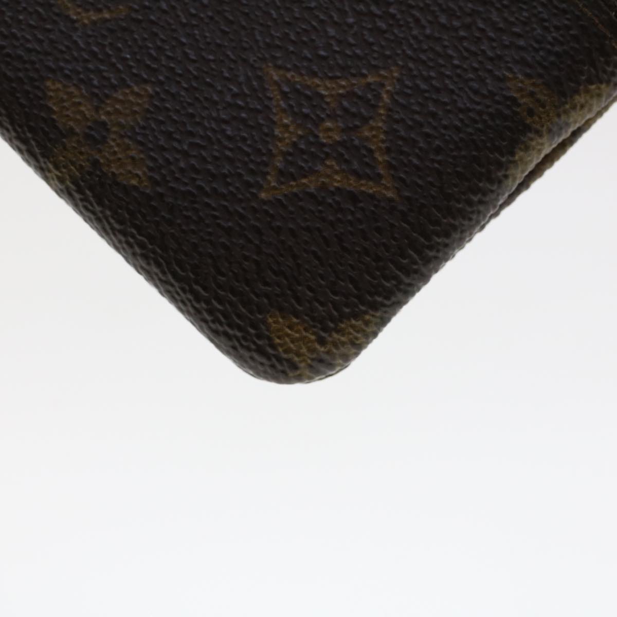 LOUIS VUITTON Monogram Pochette Cles Coin Purse M62650 LV Auth 46820