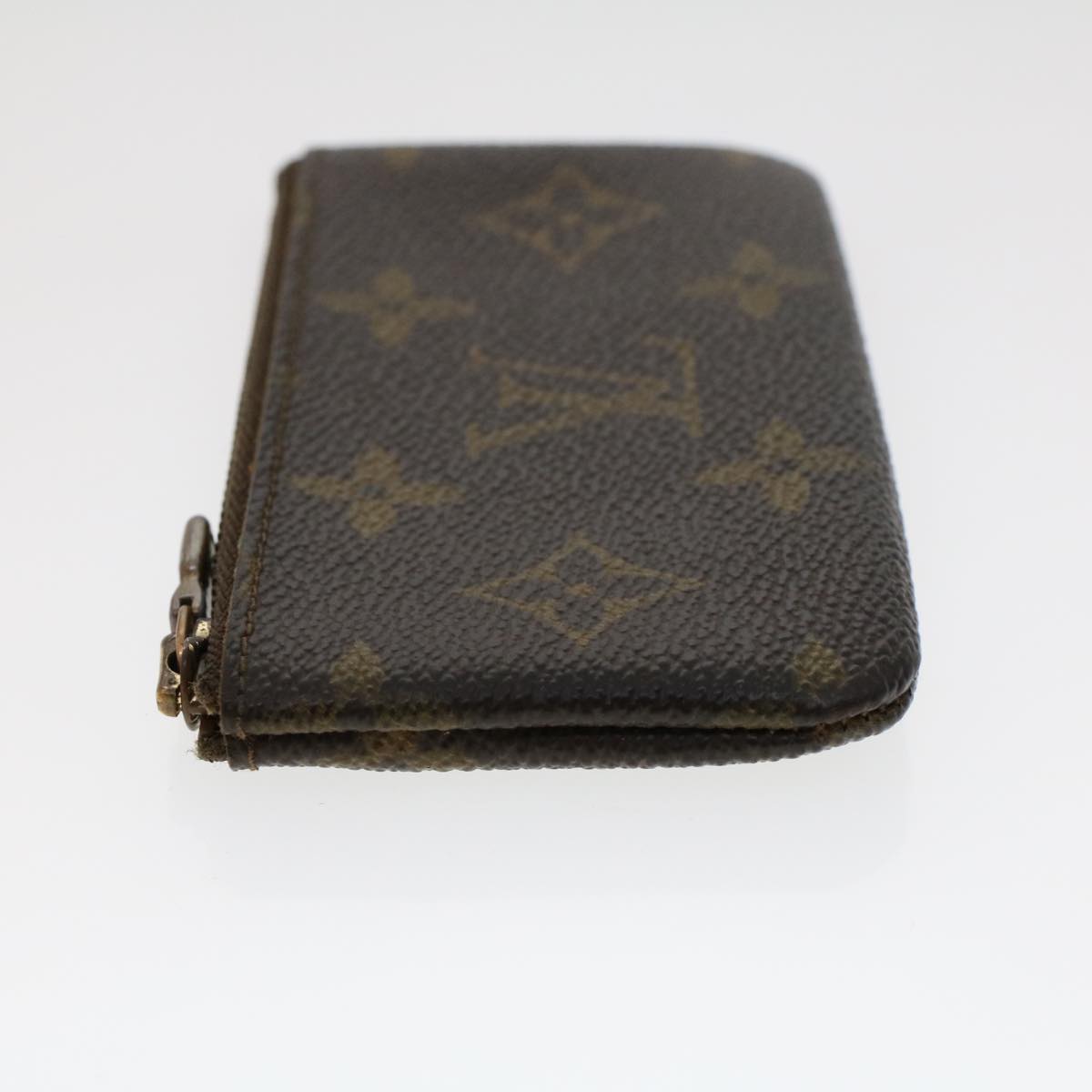 LOUIS VUITTON Monogram Pochette Cles Coin Purse M62650 LV Auth 46820