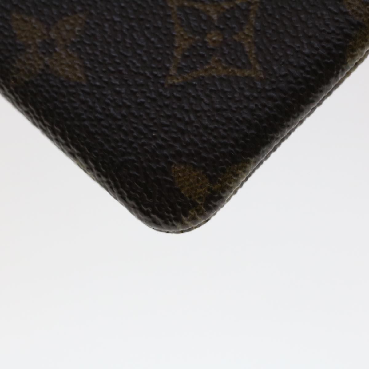 LOUIS VUITTON Monogram Pochette Cles Coin Purse M62650 LV Auth 46820