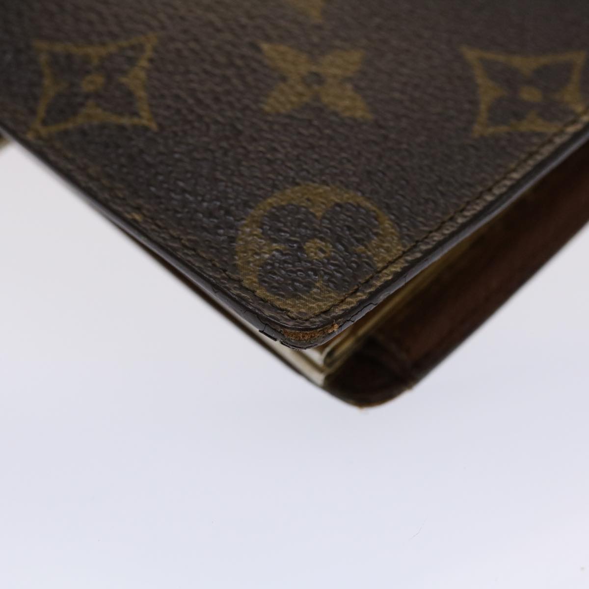 LOUIS VUITTON Monogram Continental Clutch Wallet T61217 LV Auth 46876