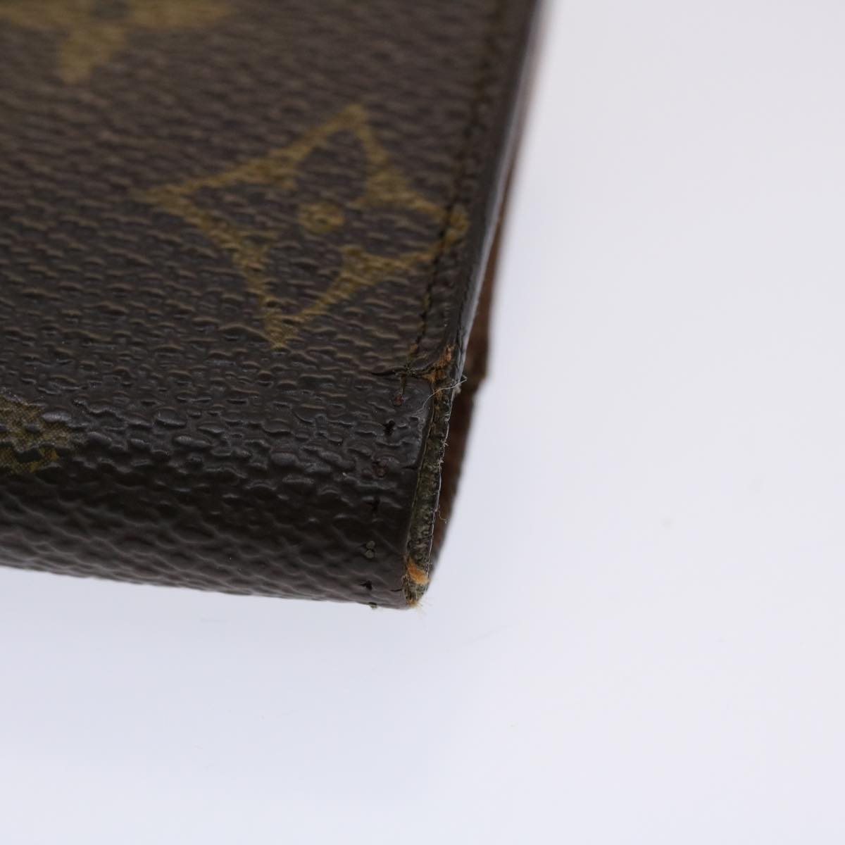 LOUIS VUITTON Monogram Continental Clutch Wallet T61217 LV Auth 46876