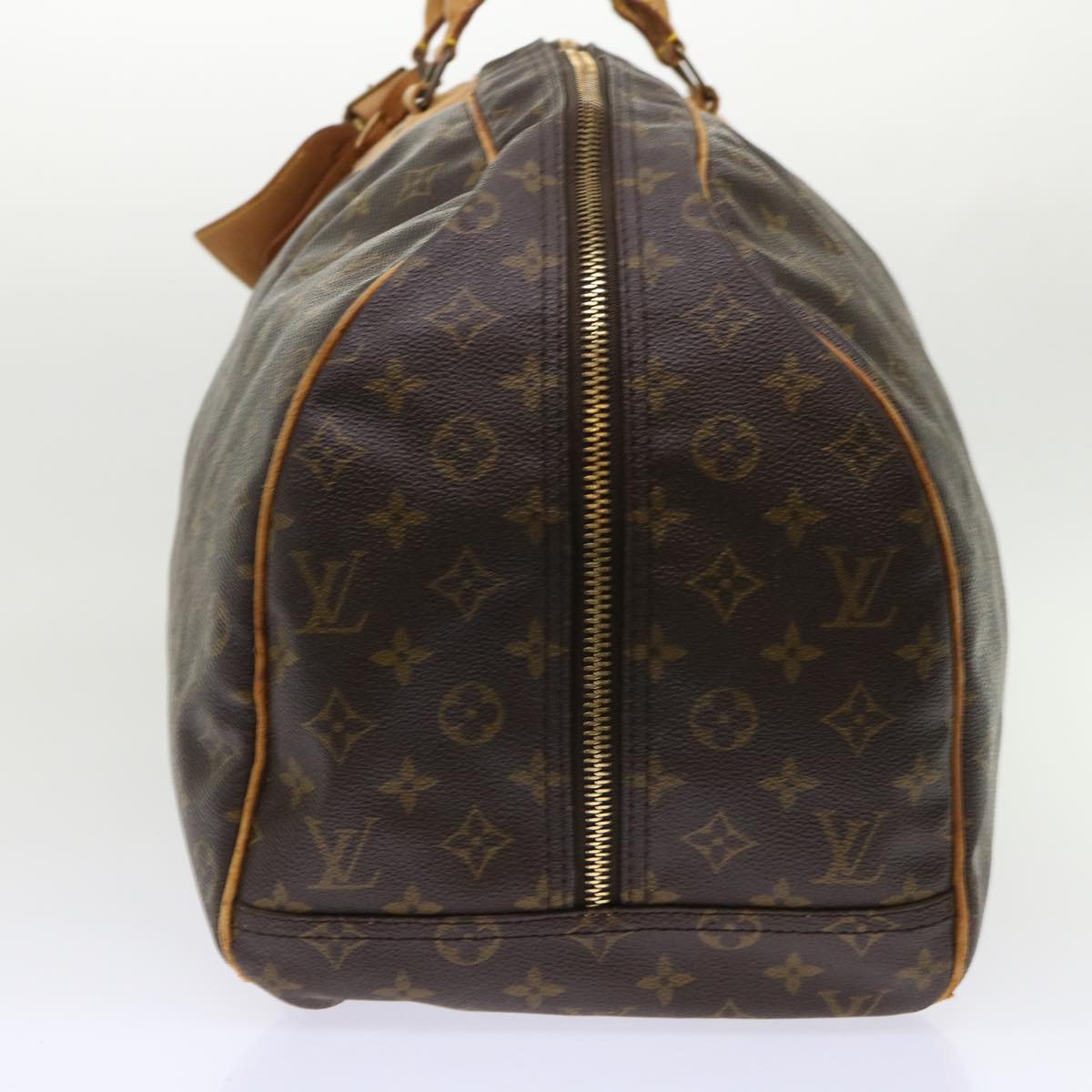 LOUIS VUITTON Monogram Sac Plein Air Long Boston Bag M41440 LV Auth 46933