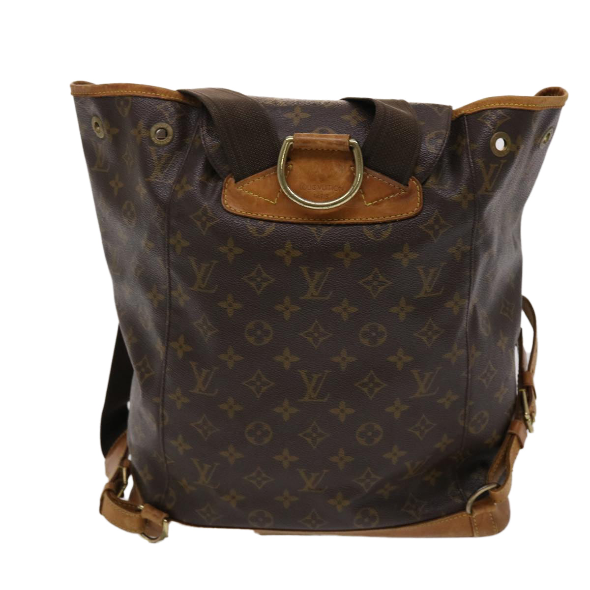 LOUIS VUITTON Monogram Montsouris GM Backpack M51135 LV Auth 47014