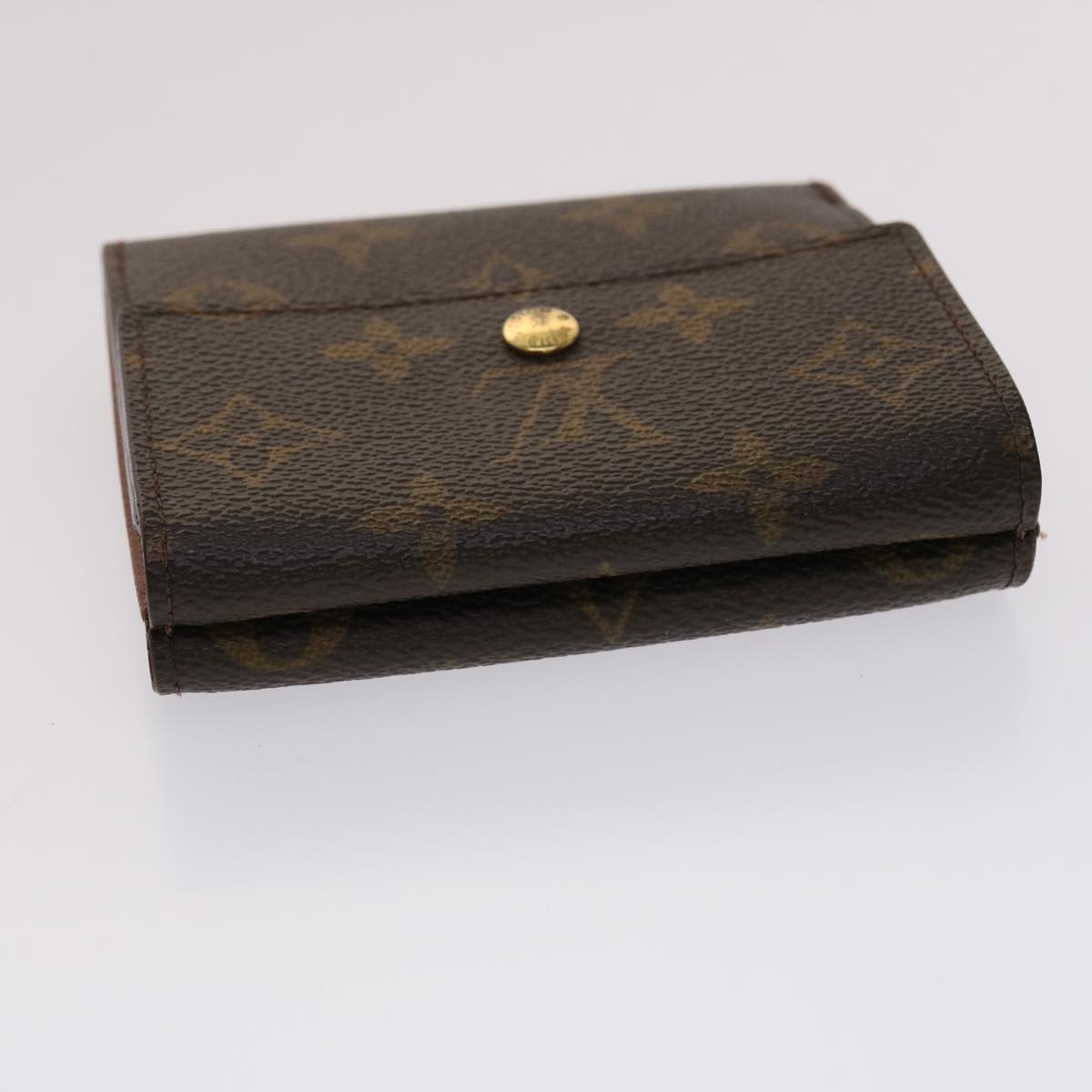 LOUIS VUITTON Monogram Portefeuille Elise Wallet M61654 LV Auth 47075