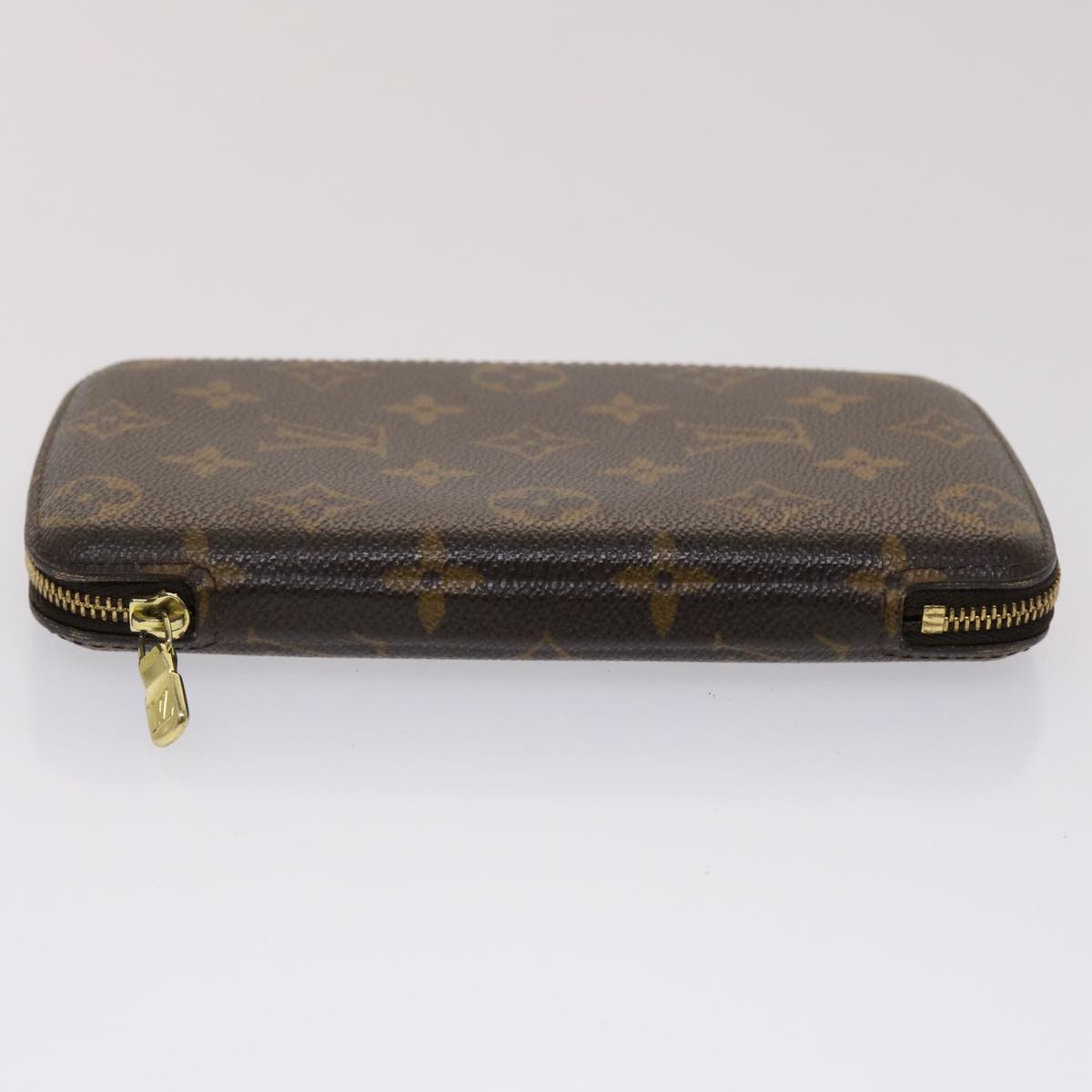 LOUIS VUITTON Monogram Agenda Jet Travel Case M62850 LV Auth 47076