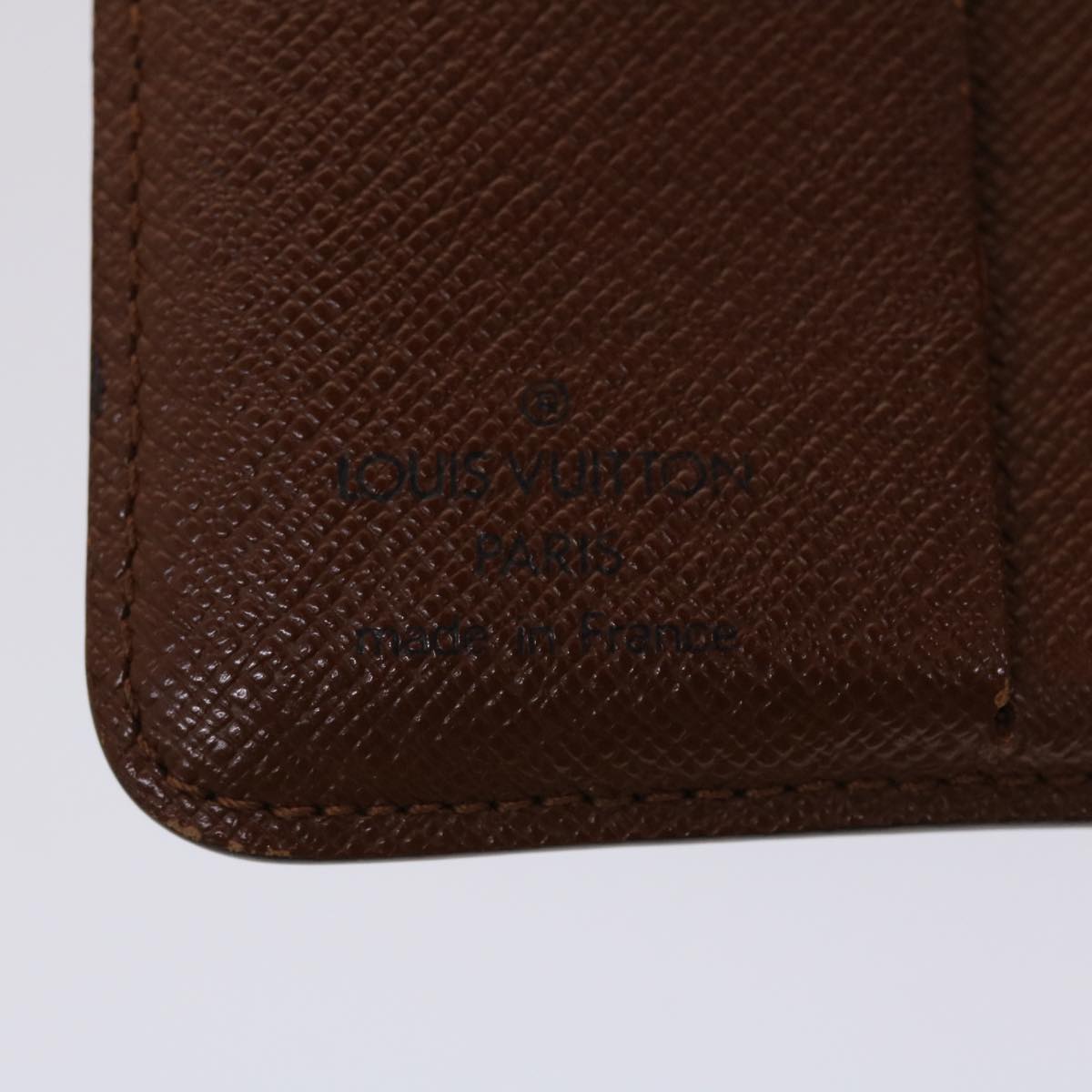 LOUIS VUITTON Monogram Compact Zip Wallet M61667 LV Auth 47161