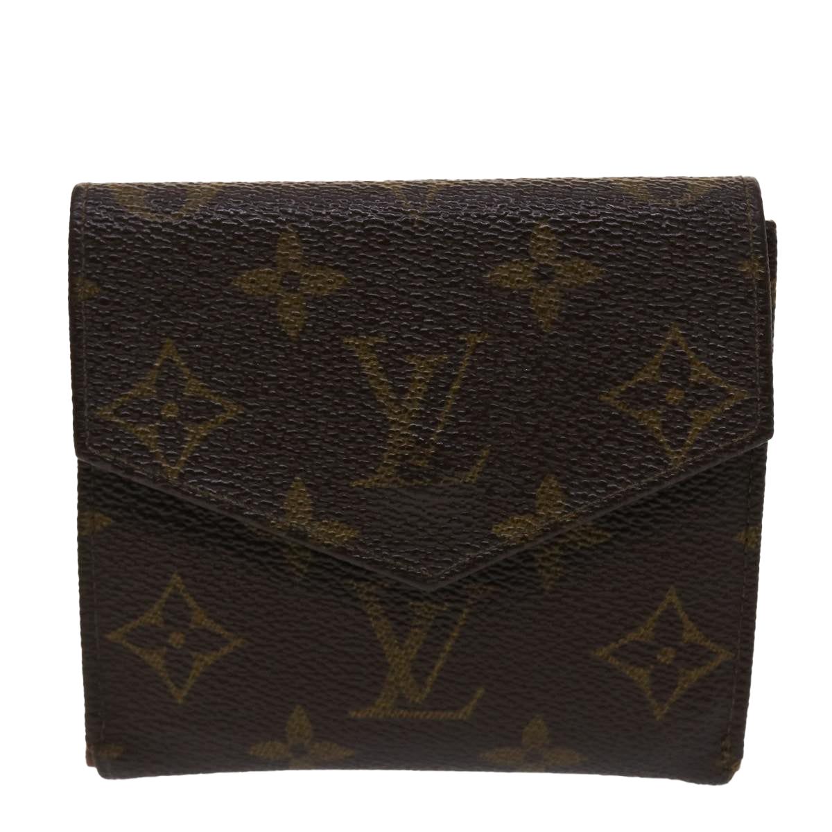 LOUIS VUITTON Monogram Wallet LV Auth 47196