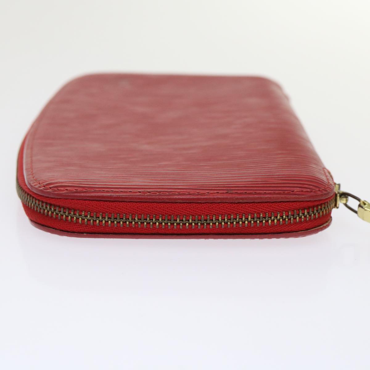 LOUIS VUITTON Epi Agenda Geode Wallet Red M63877 LV Auth 47234