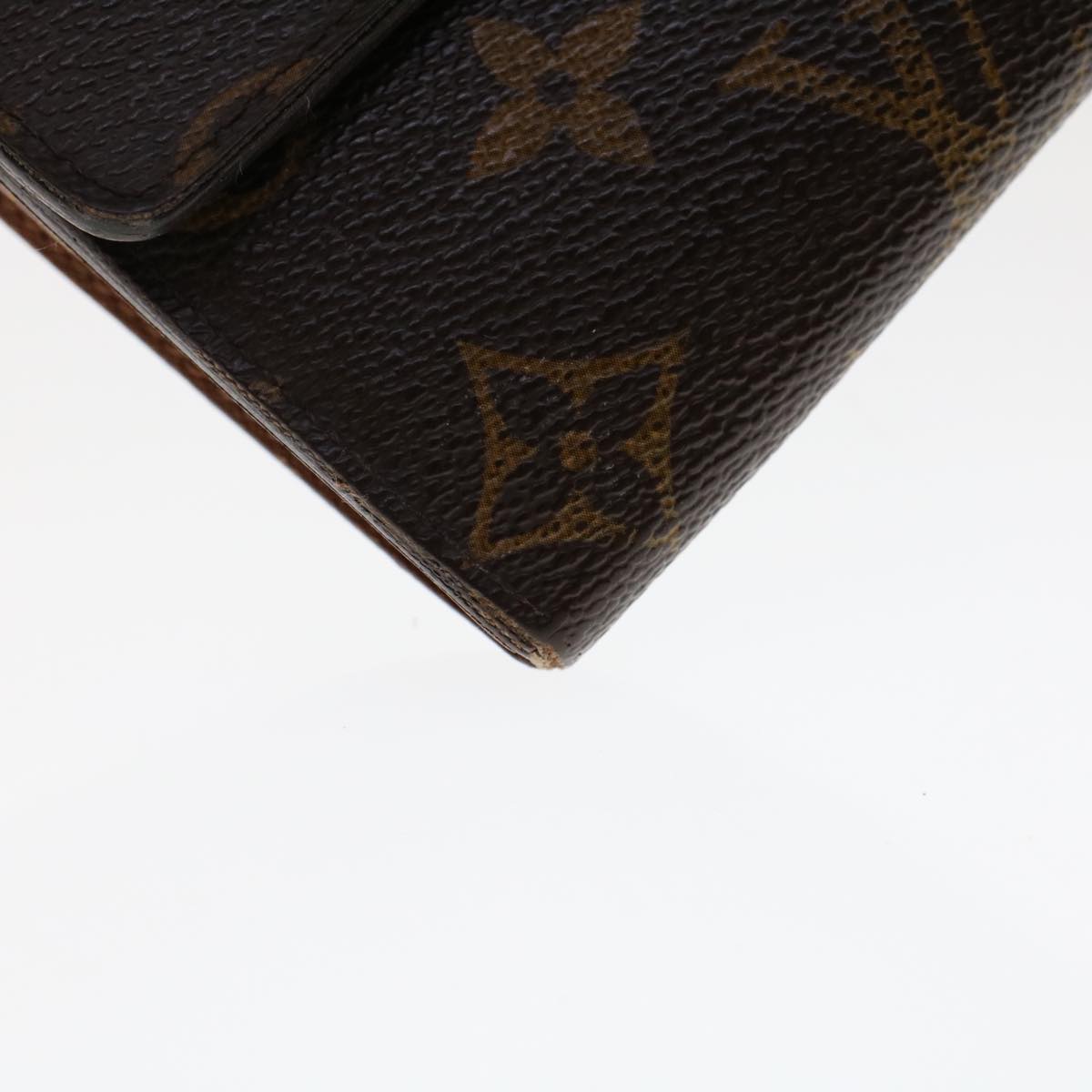 LOUIS VUITTON Monogram Portefeuille Sarah Long Wallet M60531 LV Auth 47299