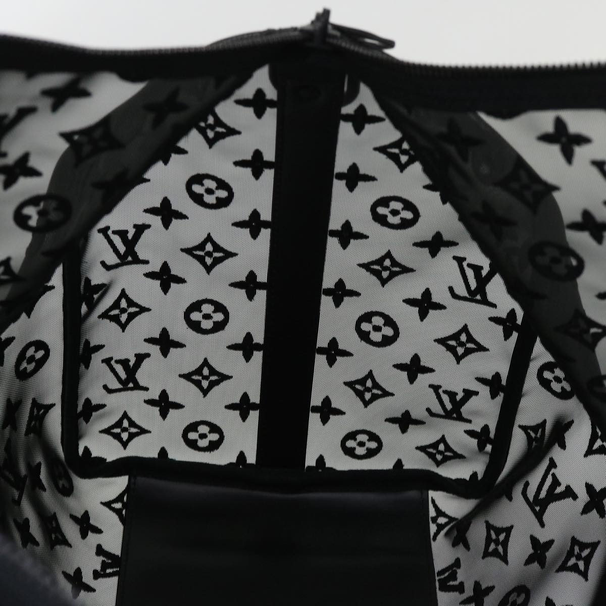 LOUIS VUITTON Monogram See Through Keepall Bandouliere 50 M53971 LV Auth 47400S