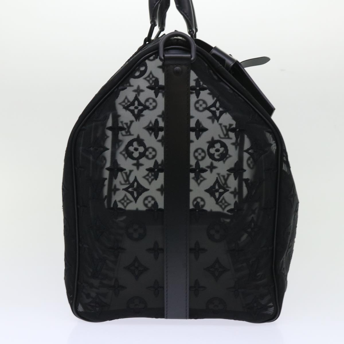 LOUIS VUITTON Monogram See Through Keepall Bandouliere 50 M53971 LV Auth 47400S