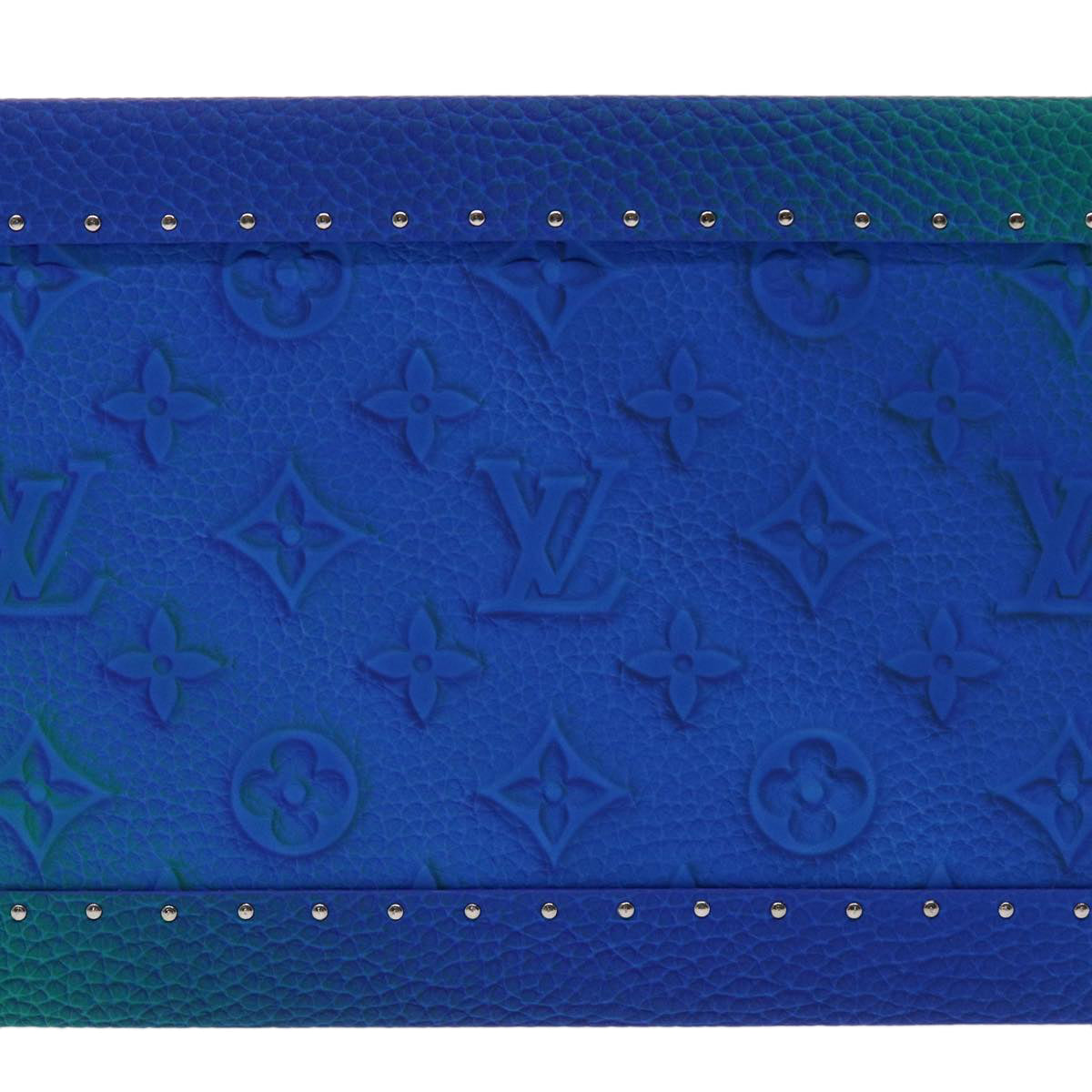 LOUIS VUITTON Monogram Taurillon Illusion Cotteville 40 Trunk M20477 Auth 47402A