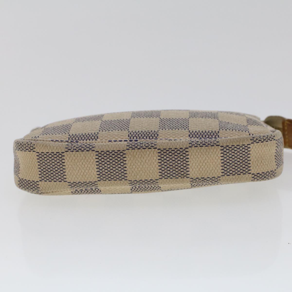 LOUIS VUITTON Damier Azur Mini Pochette Accessoires Pouch N58010 LV Auth 47426