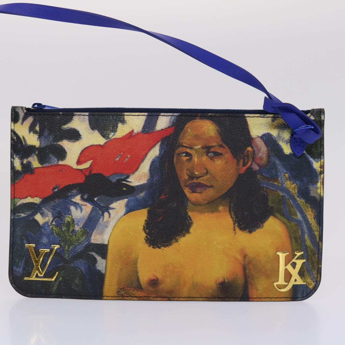 LOUIS VUITTON Masters Collection GAUGUIN Neverfull MM Bag M43359 LV Auth 47431SM