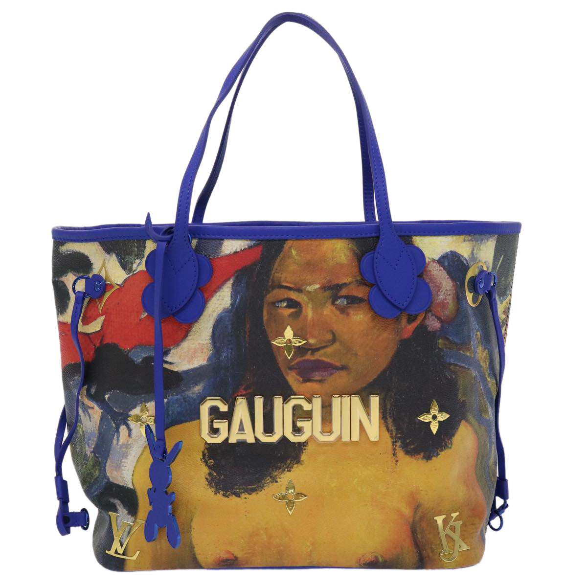 LOUIS VUITTON Masters Collection GAUGUIN Neverfull MM Bag M43359 LV Auth 47431SM