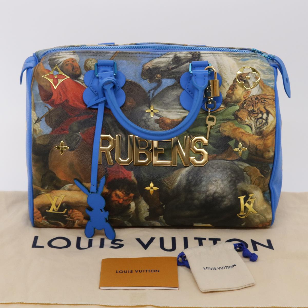 LOUIS VUITTON Masters Collection RUBENS Speedy 30 Hand Bag M43305 LV Auth 47435SM