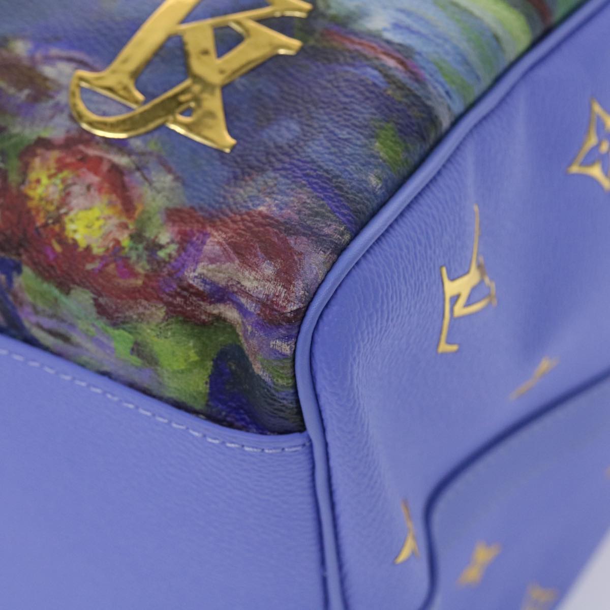LOUIS VUITTON Masters Collection MONET Keepall Bandouliere 50 Bag LV Auth 47436SM
