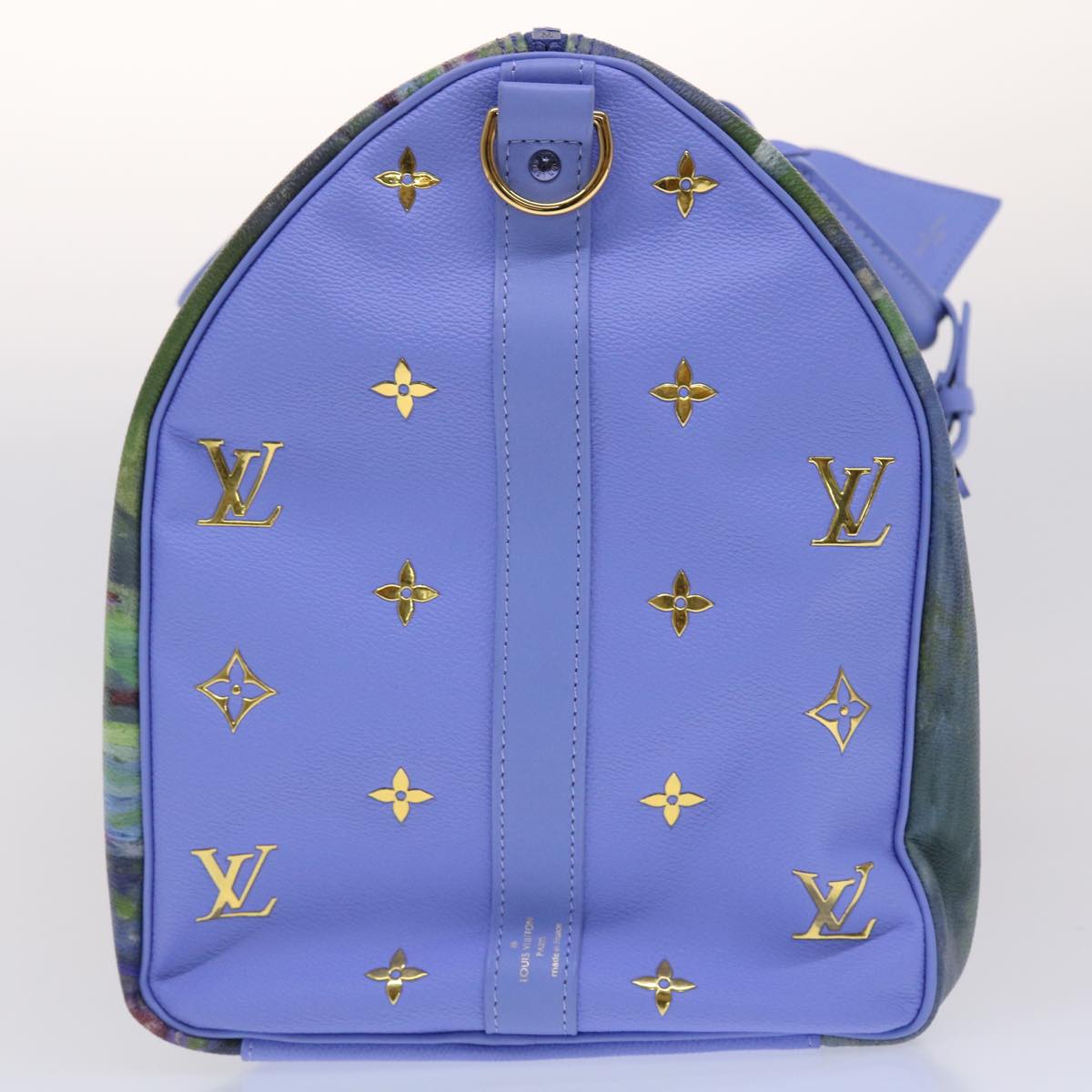 LOUIS VUITTON Masters Collection MONET Keepall Bandouliere 50 Bag LV Auth 47436SM