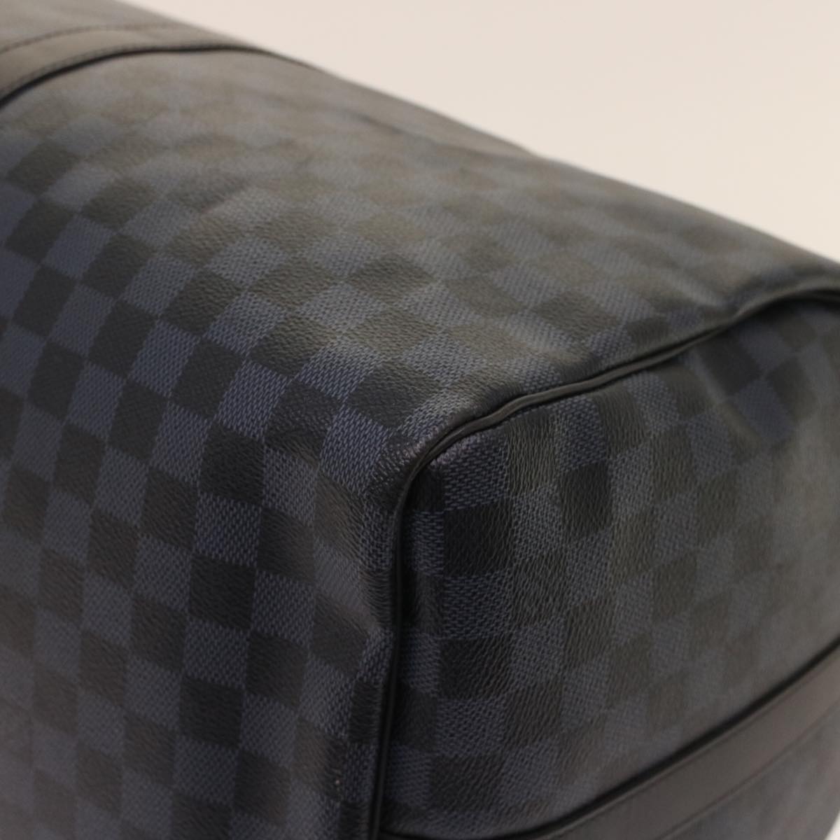 LOUIS VUITTON Damier Graphite Keepall Bandouliere 55 Bag N41413 LV Auth 47480A